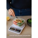 Balança de cozinha digital Pesa até 10kg branco