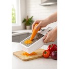 Ralador Branco De Legumes, Frutas E Queijos Com Reservatório