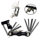 Kit Chave 12 Funções Extrator Bike Bicicleta Ciclismo Reparo