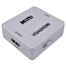 Conversor Adaptador Entrada Vga + P 2 Para Saida Hdmi