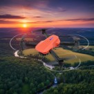 Mini Drone Com Camera HD 4K 360° 2.4 Ghz Profissional 