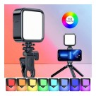 Luz Led Rgb Profissional Fotografia Celular Camera Notebook