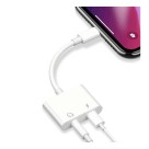 Adaptador Lightning Iphone P/ Fone De Ouvido C/ Carregamento