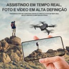 Mini Drone Com Camera HD 4K 360° 2.4 Ghz Profissional 