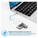 Adaptador Tipo Usb C 3 Em 1 Para Tf/sd/usb