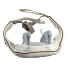 Massageador De Pescoço Inteligente Compressão Alívio De Dor Cor Bege