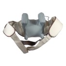 Massageador De Pescoço Inteligente Compressão Alívio De Dor Cor Bege