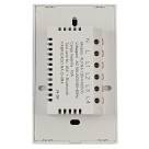 Interruptor Inteligente Wifi 4 Teclas Botoes Touch Alexa Google Branco