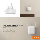 Repetidor Wifi Xiaomi Range Extender N300 Cor Branco