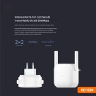 Repetidor Wifi Xiaomi Range Extender N300 Cor Branco