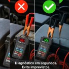 Teste De Bateria Digital Para Carro Ou Moto Profissional 12v