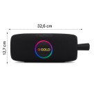 Caixa De Som Bluetooth A Prova D'água 120w Sm-32 Bass Boost 