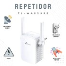 Repetidor De Sinal Wi-fi N 300mb Tl-wa855re Cor Branco Tp-link