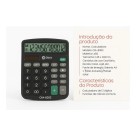 Calculadora Oasis de Mesa C/ 12 Digitos Escritorio Escola 