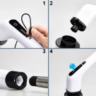 Escova Eletrica Limpa Tudo 7 Em 1 Multiuso Recarregável 360°