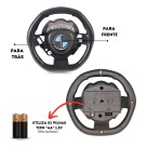 Carro Dropt Com Controle Remoto E Volante 3 Funcoes Amarelo