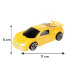 Carro Dropt Com Controle Remoto E Volante 3 Funcoes Amarelo