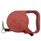 Guia Retratil Coleira Passeio Pet Cachorro Ate 20kg 3M VERMELHA