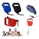 Guia Retratil Coleira Passeio Pet Cachorro Ate 20kg 3 M AZUL