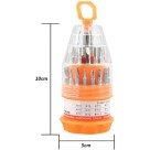 Jogo Chaves de Precisão 30 em1 Compacto Ponta Magnética 