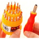 Jogo Chaves de Precisão 30 em1 Compacto Ponta Magnética 