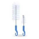 Kit Escova Mamadeira E Bico Higienização 2pcs Azul
