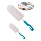 Kit Escova Mamadeira E Bico Higienização 2pcs Azul