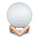 Abajur Luminária Lua 3d Led De Mesa Sem Fio Quarto Cúpula7CM