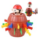 Brinquedo Jogo Barril Pula Pirata Criança Infantil Divertido
