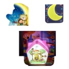 Abajur Luminária De Tomada Infantil Led Bivolt Casinha Verde