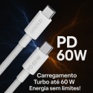 Cabo Tipo-C para Tipo-C a’GOLD PRO 60W Turbo – 2 Metros