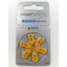 Bateria Power Tamanho 10  Ap. Auditivo Cartela 6 Un