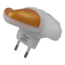 Abajur Luminária De Tomada Infantil Led Bivolt Estrela