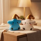 Abajur Luminária De Tomada Infantil Led Bivolt Estrela