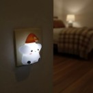 Abajur Luminária De Tomada Infantil Led Bivolt Estrela