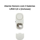 Alarme Sonoro para Portas e Janelas Sem Fio 