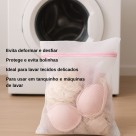 Sacos para lavar roupas Protetor De Lingerie Roupa Íntima e Tecido Papa Bolinha
