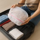 Sacos para lavar roupas Protetor De Lingerie Roupa Íntima e Tecido Papa Bolinha