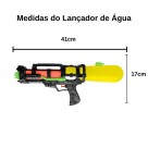 Lançador de Água Pistola de Plástico D'água 41cm Arminha Piscina Praia
