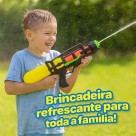 Lançador de Água Pistola de Plástico D'água 41cm Arminha Piscina Praia